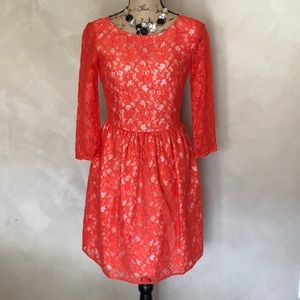 French Connection Lizzie lace dress